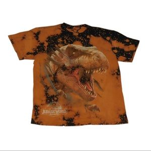 Jurassic Park Bleach Dye Shirt